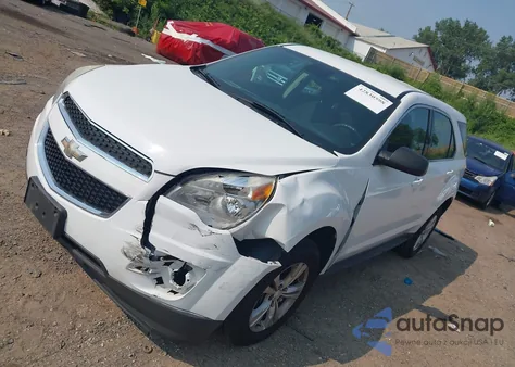 2014 Chevrolet Equinox Ls z USA, uszkodzony, nr VIN 1GNALAEK3EZ107470